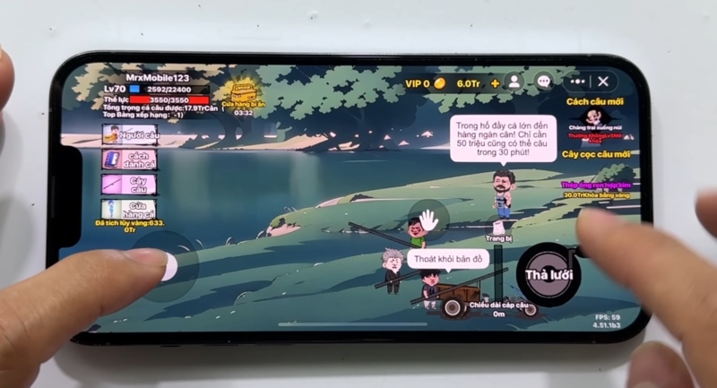 Vị trí cần đến để bắt đầu hành trình nhận Ông Cương