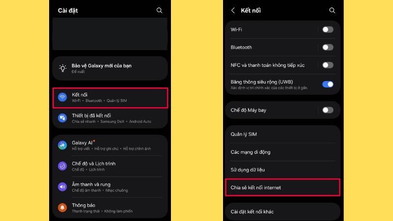 Cách đổi mật khẩu điểm truy cập cá nhân trên Android