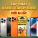 bảng giá iPhone 2026 mới nhất