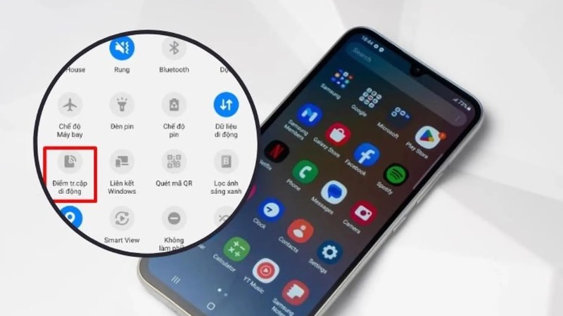 Điểm truy cập cá nhân là tính năng cho phép điện thoại phát Wi-Fi bằng dữ liệu di động như 3G, 4G hoặc 5G
