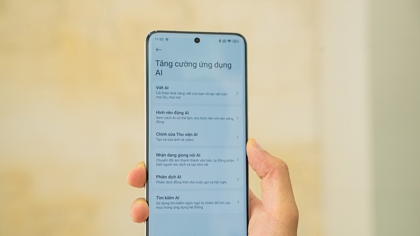 Công nghệ AI thế hệ mới của Xiaomi 15 Ultra