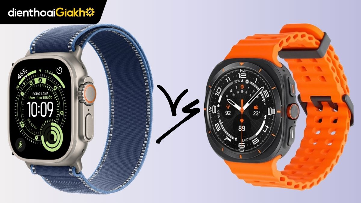 Galaxy Watch Ultra vs Apple Watch Ultra 3: Cuộc chiến smartwatch đỉnh cao 2025