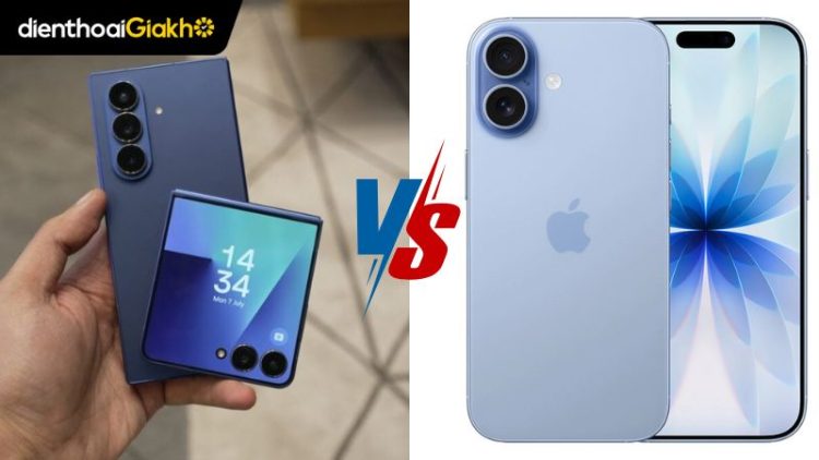 Galaxy Z Flip 7 vs iPhone 17