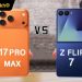 So sánh Galaxy Z Flip7 vs iPhone 17 Pro Max: Đâu là flagship tốt hơn?