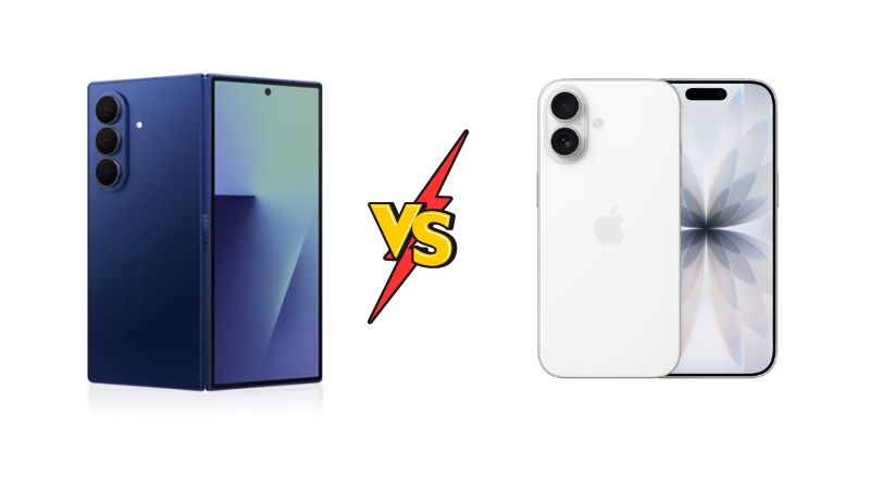 So sánh thiết kế và trải nghiệm sử dụng của Galaxy Z Fold7 vs iPhone 17