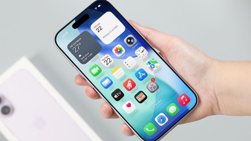 iPhone 17 sở hữu màn hình 6.3 inch Super Retina XDR OLED