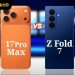 So sánh Galaxy Z Fold7 vs iPhone 17 Pro Max: Máy nào mạnh hơn?