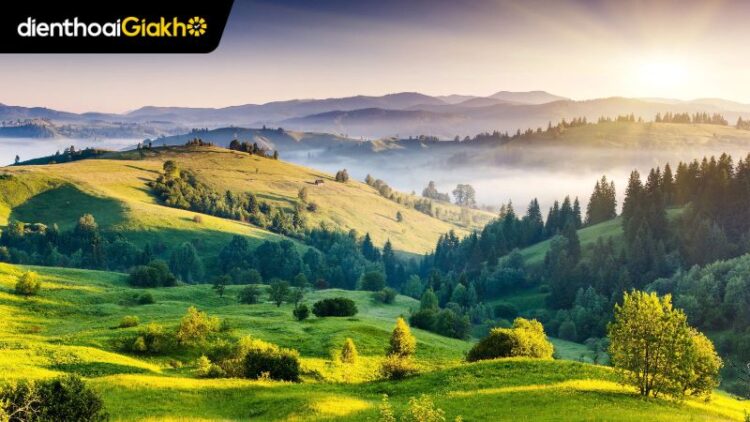 hình nền đồi núi