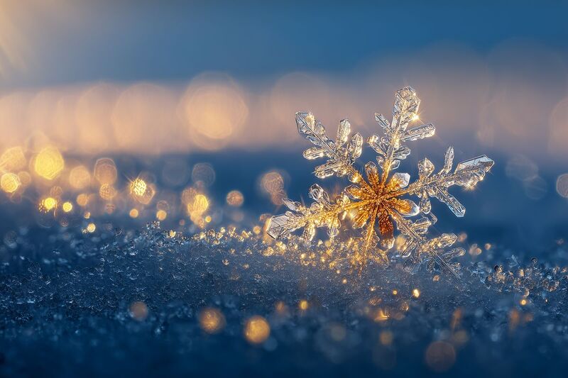 Hình nền bông tuyết