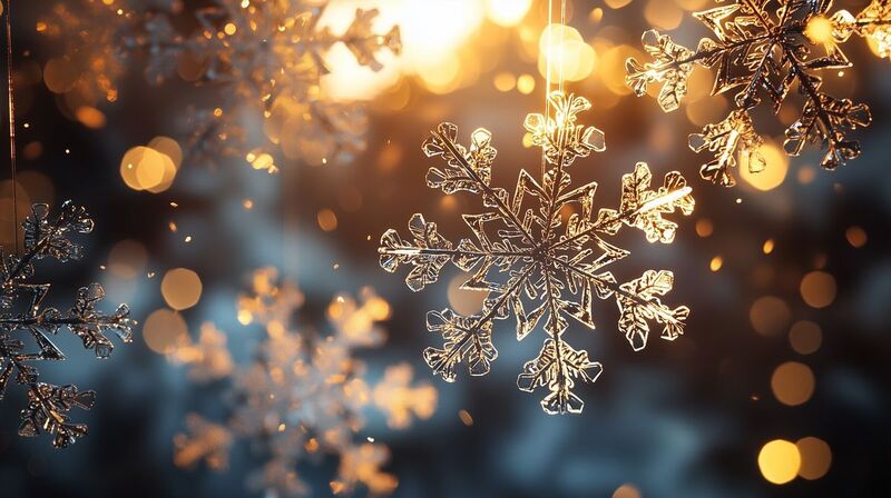 Hình nền bông tuyết