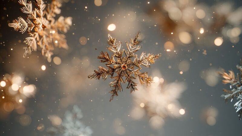 Hình nền bông tuyết