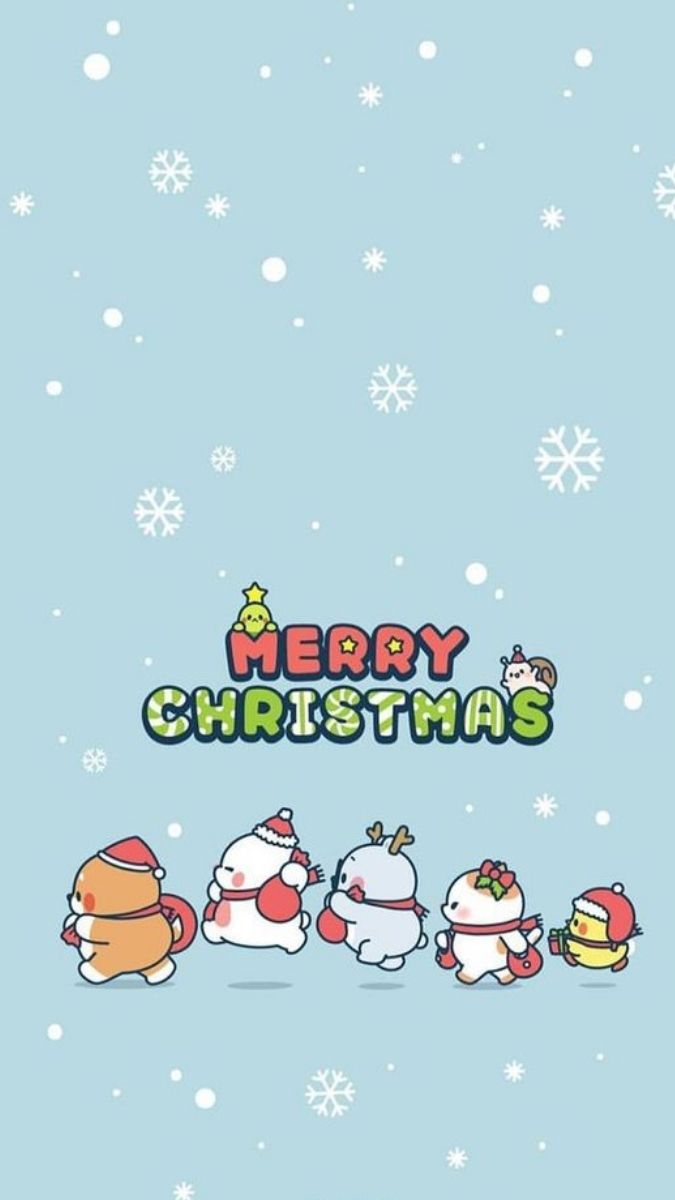 hình nền Giáng Sinh cute