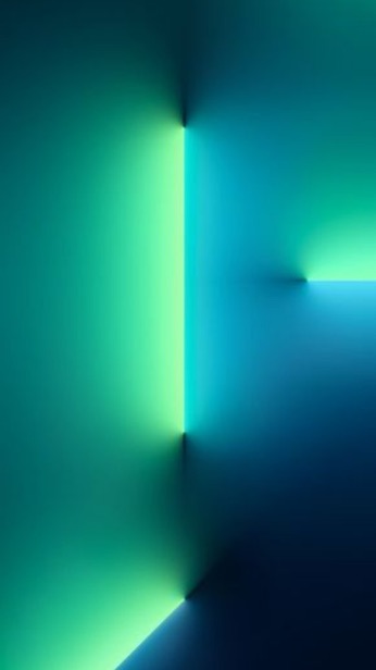 iPhone 13 có bộ nền mặc định với hiệu ứng ánh sáng và chiều sâu rõ rệt hơn