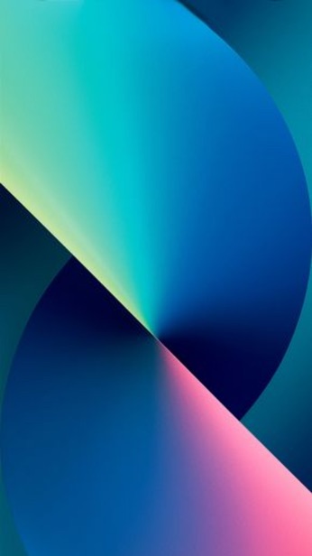 iPhone 13 có bộ nền mặc định với hiệu ứng ánh sáng và chiều sâu rõ rệt hơn