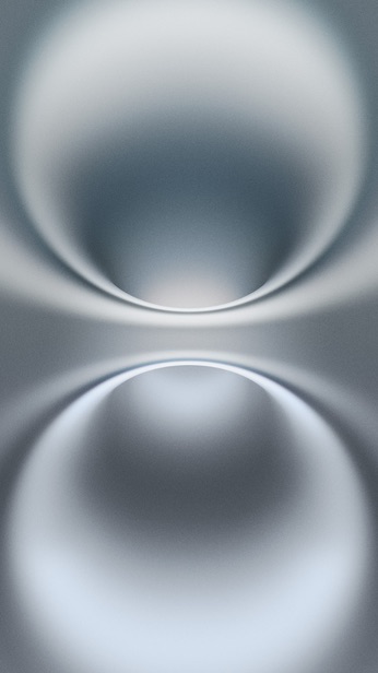 Hình nền iPhone 16 tập trung vào hiệu ứng chuyển màu mượt mà hướng đến cảm giác tương lai và tinh gọn