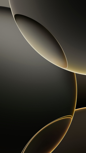 Hình nền iPhone 16 tập trung vào hiệu ứng chuyển màu mượt mà hướng đến cảm giác tương lai và tinh gọn