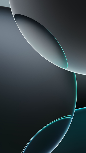 Hình nền iPhone 16 tập trung vào hiệu ứng chuyển màu mượt mà hướng đến cảm giác tương lai và tinh gọn