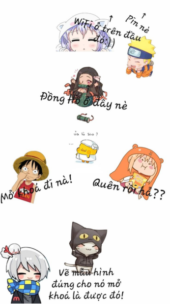 Hình nền chibi dành cho cặp đôi có phong cách dễ thương và ấm áp