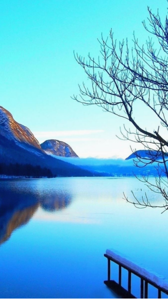 Hình nền phong cảnh thiên nhiên trên iPhone mang đến sự yên bình, thoải mái