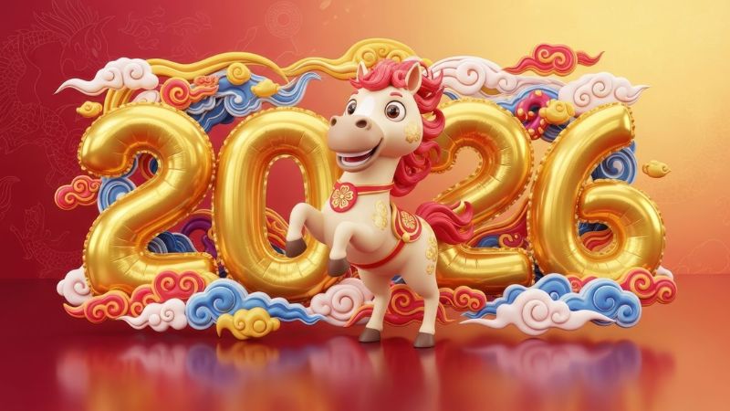 hình nền Tết 2026