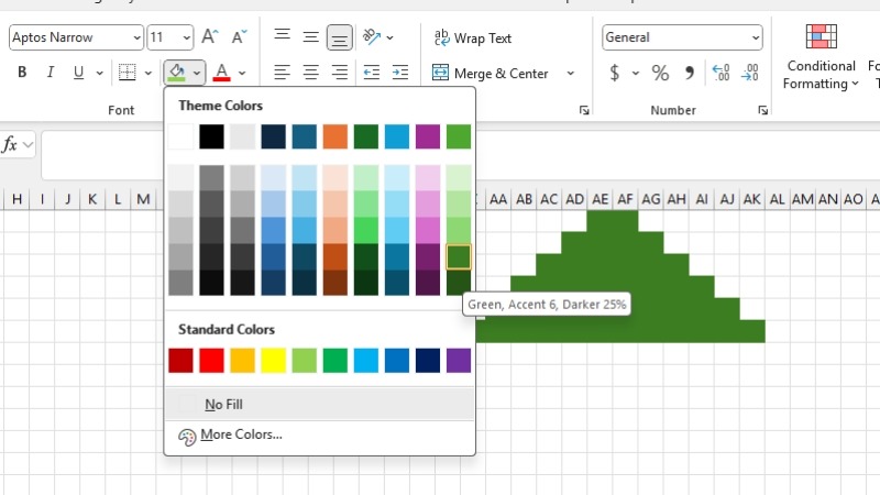 lam-cay-thong-noel-tren-excel