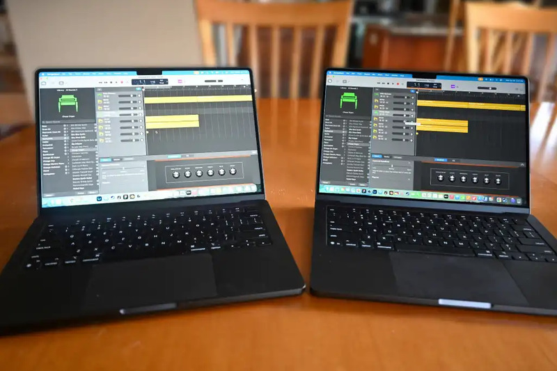 Thiết kế MacBook Pro M5 vs M4