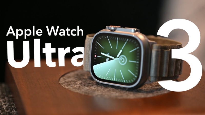 Màn hình Apple Watch Ultra 3 to hơn Apple Watch Series 10