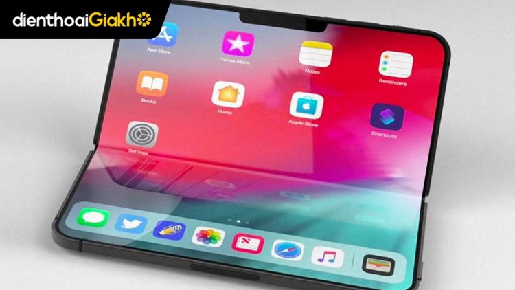 màn hình iPhone gập