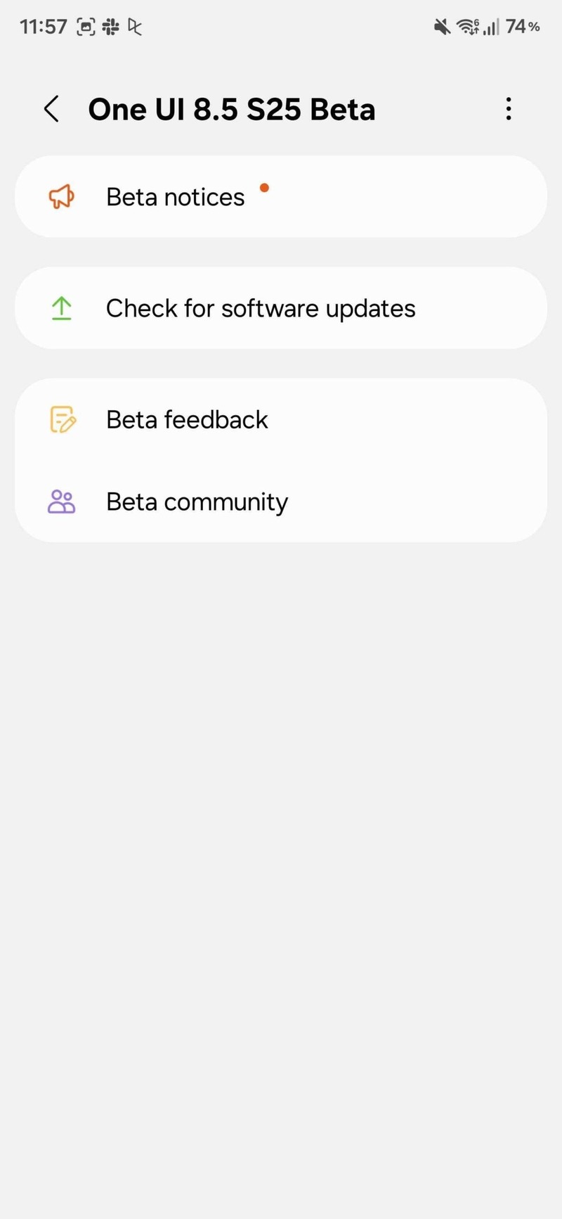 One UI 8.5 beta ra mắt