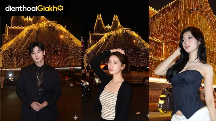 Prompt check in nhà thờ Đức Bà