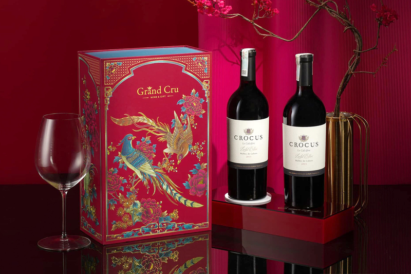 Hộp quà Tết rượu vang cao cấp