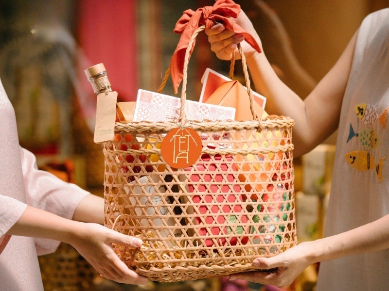 Giỏ quà Tết truyền thống