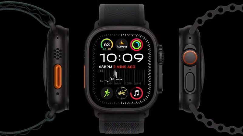 Apple Watch Ultra 3 vs Apple Watch Ultra 2 gần như giống hệt về thiết kế