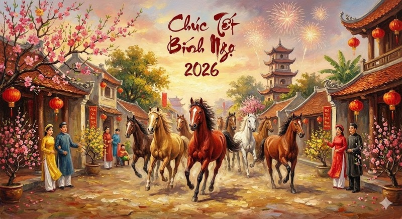 tạo Background Tết 2026