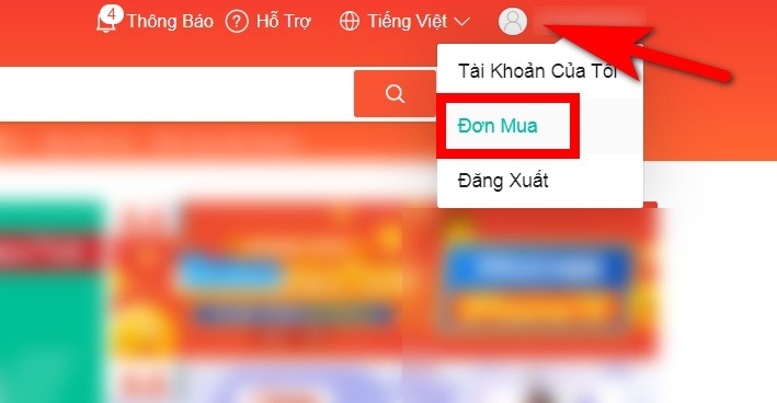 cách xem tổng số tiền đã mua trên Shopee