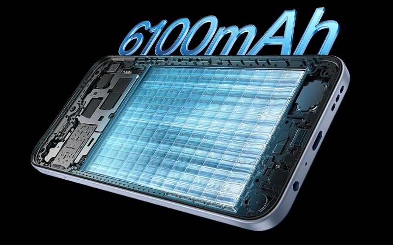 Pin dung lượng lớn 6100mAh