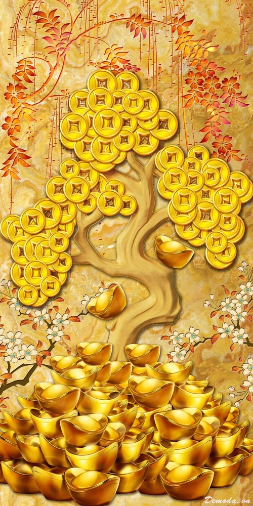 Hình nền điện thoại phiên chợ Tết