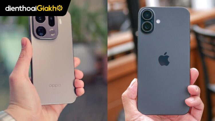 Oppo Find X9 vs iPhone 16