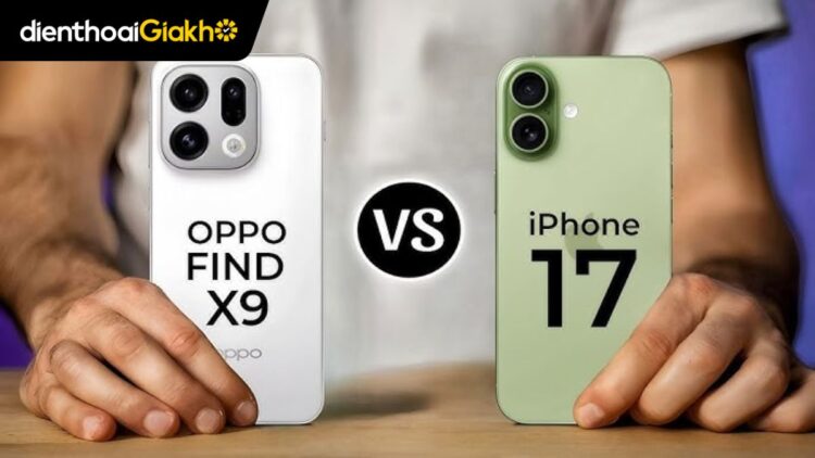 oppo find x9 vs iphone 17