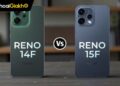 Oppo Reno 15 F vs Oppo Reno 14 F