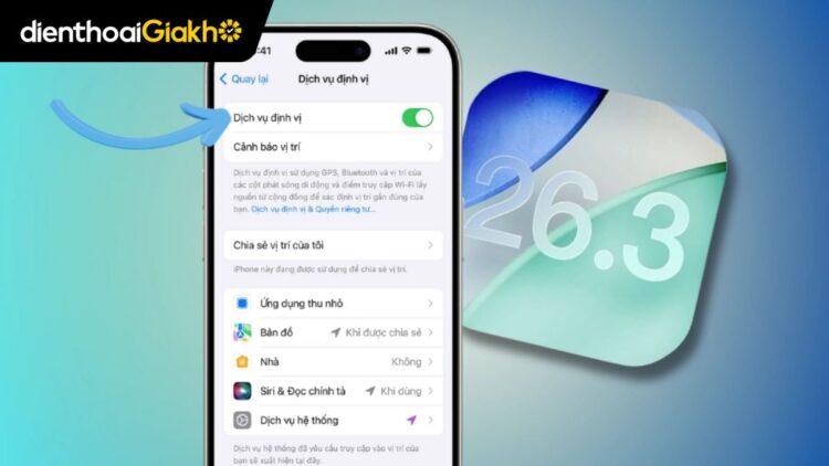 tính năng iOS 26.3