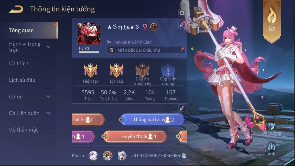 Free Trắng VIP