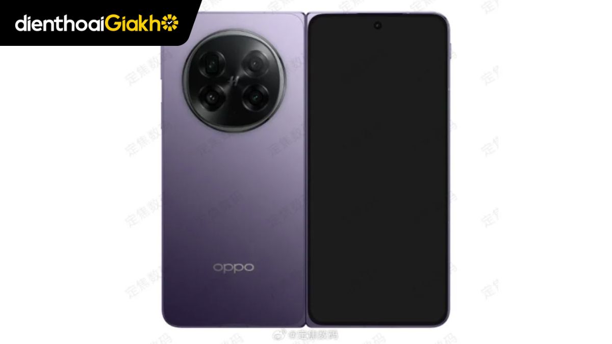 Lộ ảnh render Oppo Find N6 “lạ mắt” trước thềm ra mắt