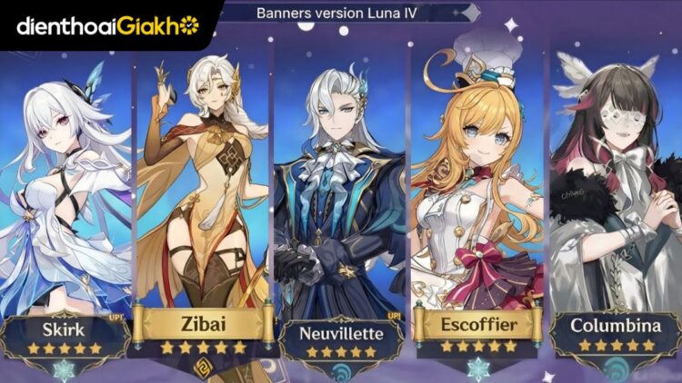 cách build Zibai Genshin Impact 6.3