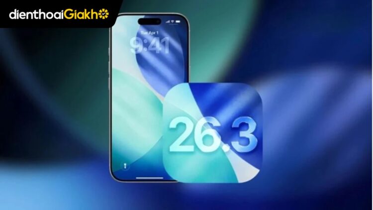 cập nhật iOS 26.3