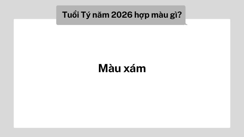 Màu Bạc, xám ghi 