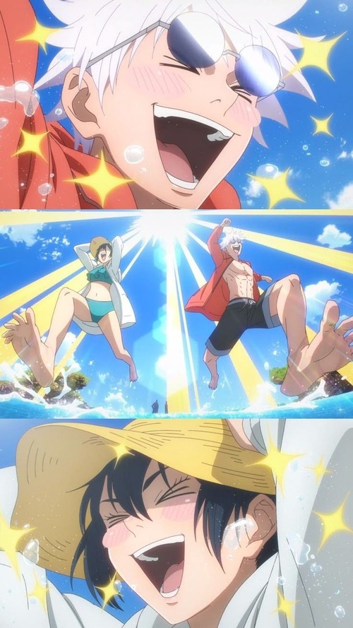 Hình ảnh Gojo chiến đấu mãnh liệt