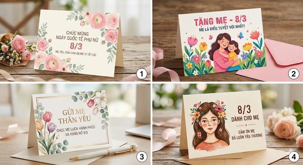 Thiệp tặng cô giáo