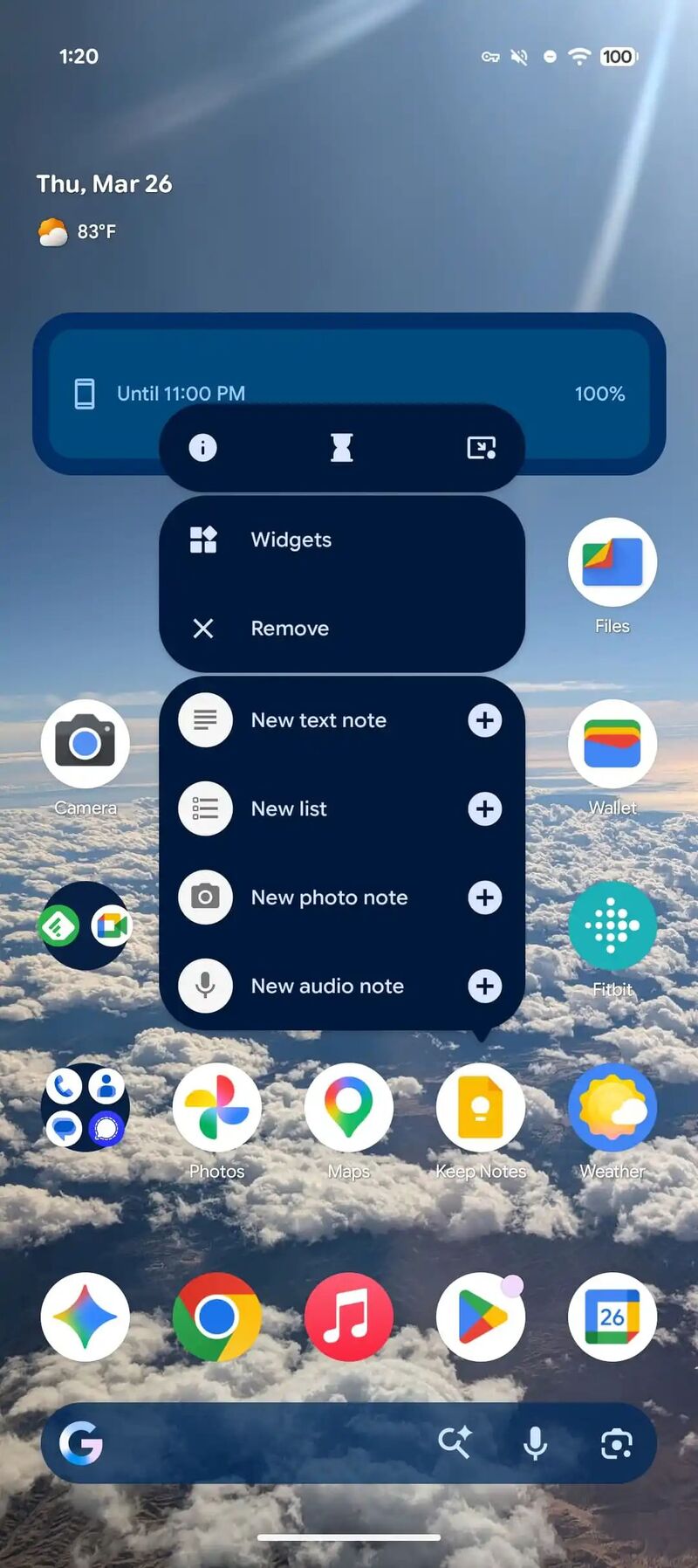 Tính năng App Bubbles