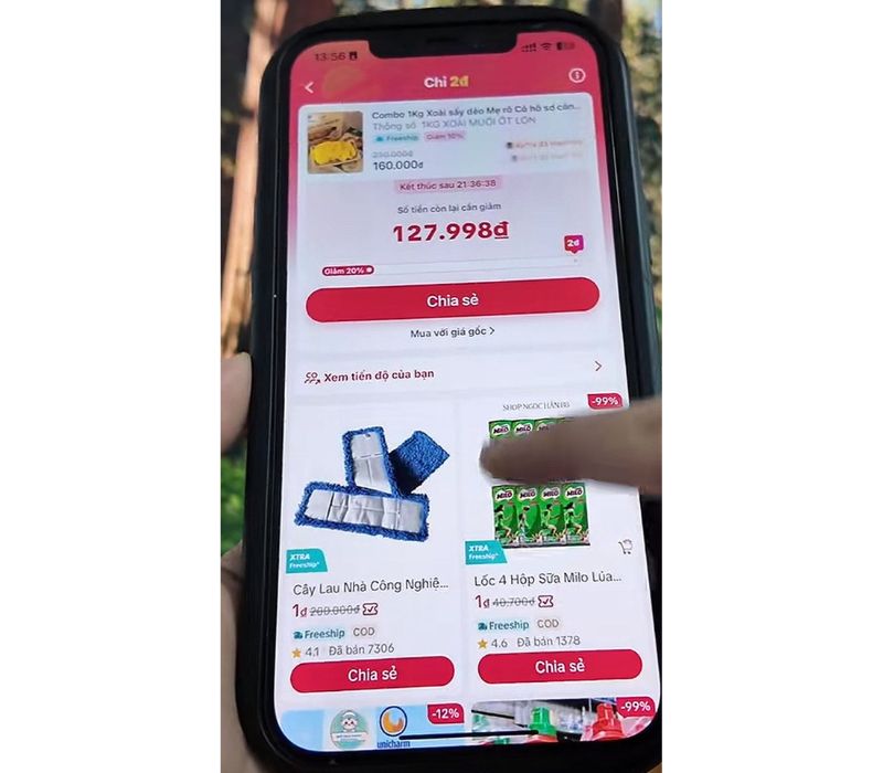 cách bật chém giá Đợt 2 trên TikTok